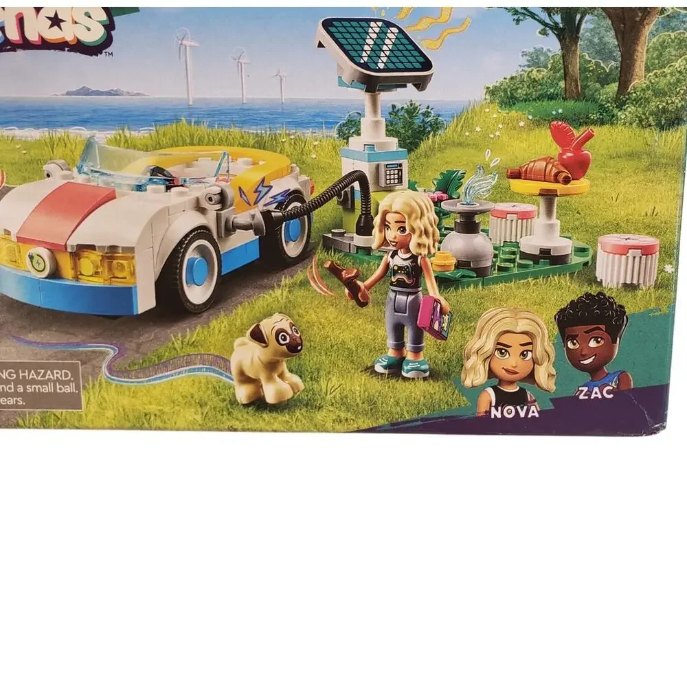Lego Friends Electric Car and Charger 42609 Stem Toys New
